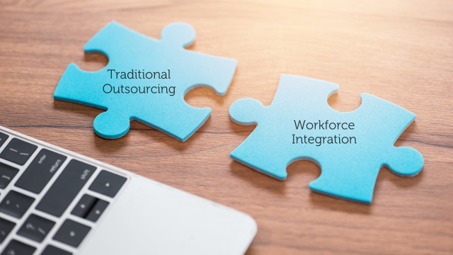 Traditional Outsourcing VS Workforce Integration